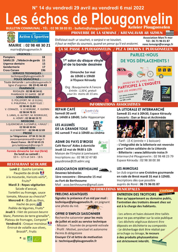 Bulletin 14 2022